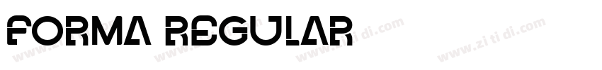 Forma Regular字体转换 Forma Regular字体转换
